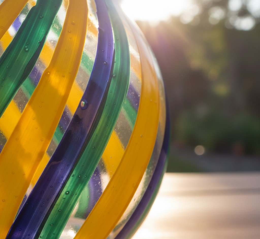 Värikäs lasimaalaus